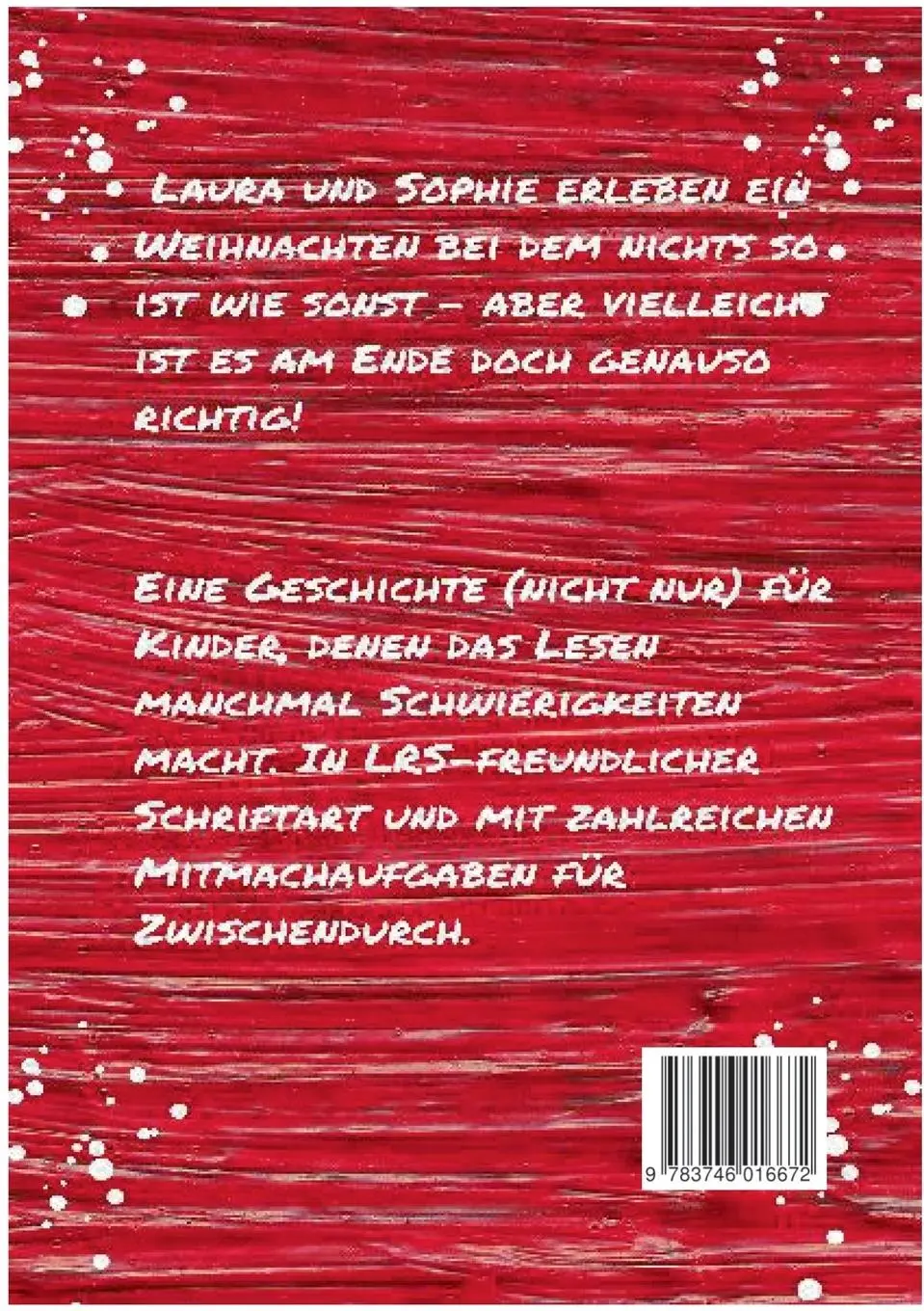 Rückseite: 9783746016672 | Weihnachten steht Kopf | Julia Schneider | Taschenbuch | 60 S. | 2017
