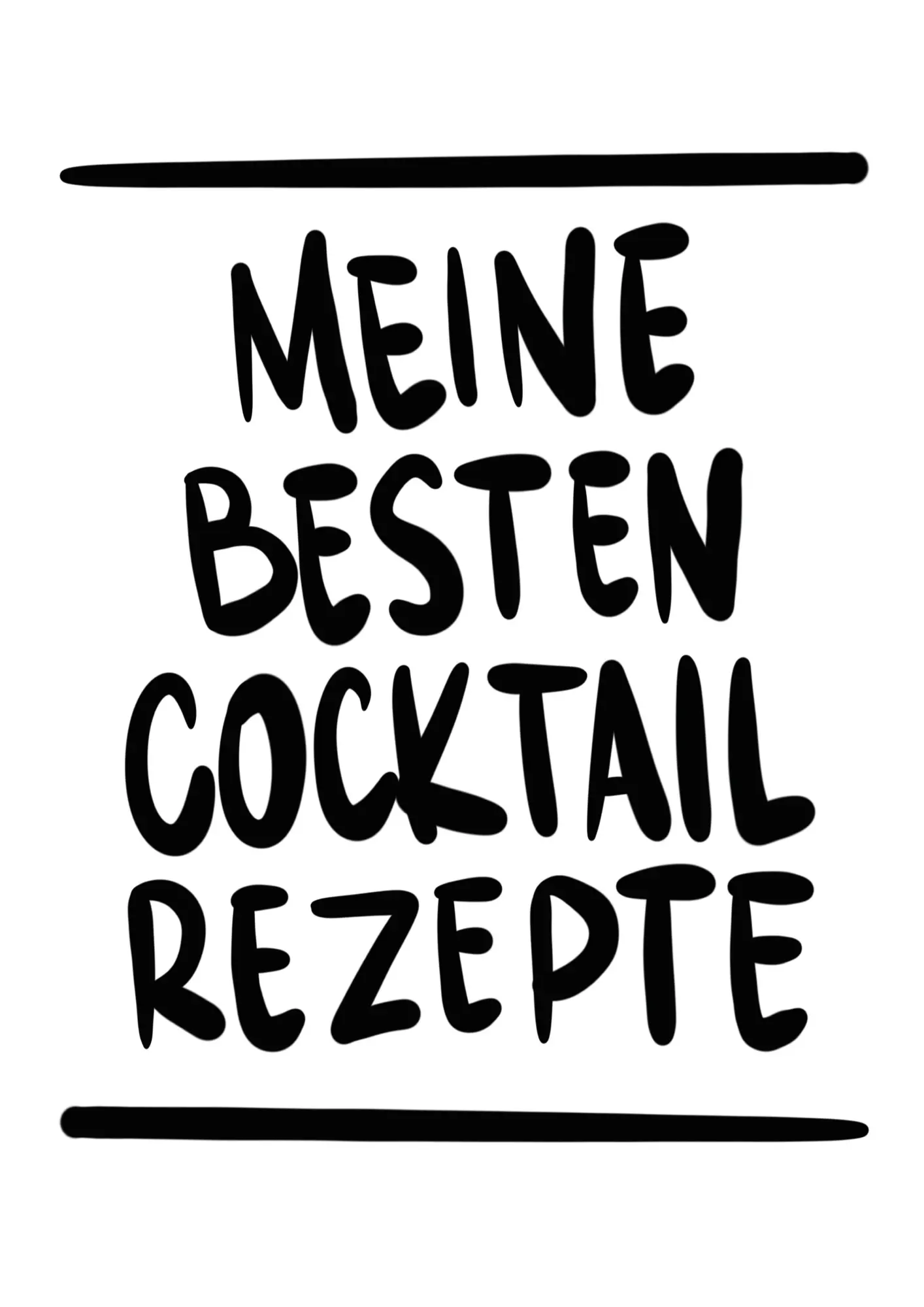 Cover: 9783753496672 | Meine besten Cocktail Rezepte Ringbuch | Paul Zehm | Taschenbuch