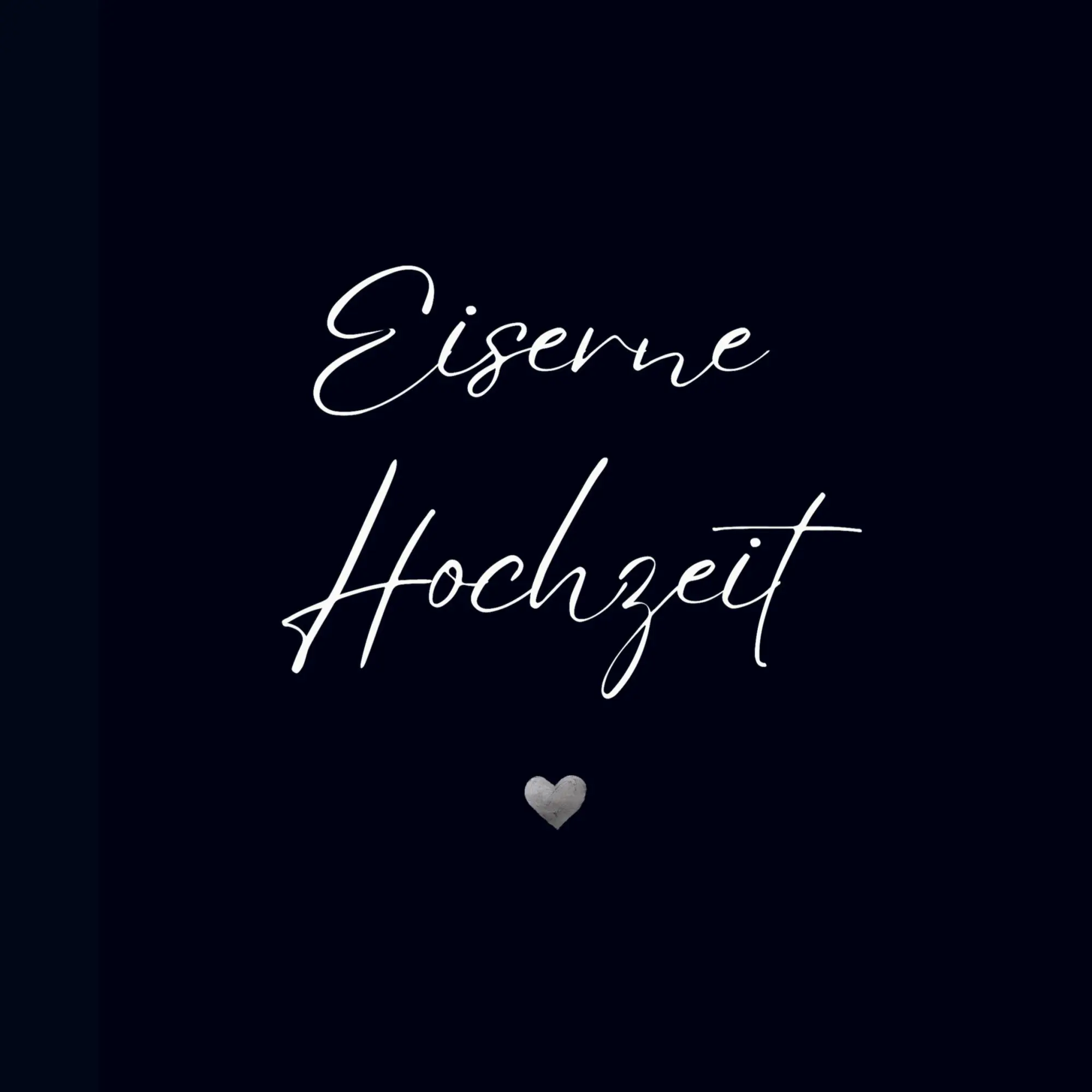 Cover: 9789403706672 | Gästebuch "Eiserne Hochzeit"- Premium Gästebuch Blanko | Sara Klein