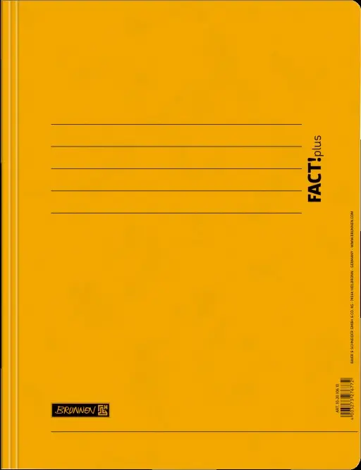Cover: 4003273276772 | Brunnen Schnellhefter FACT!plus gelb | Brunnen FACT!plus | 102010610