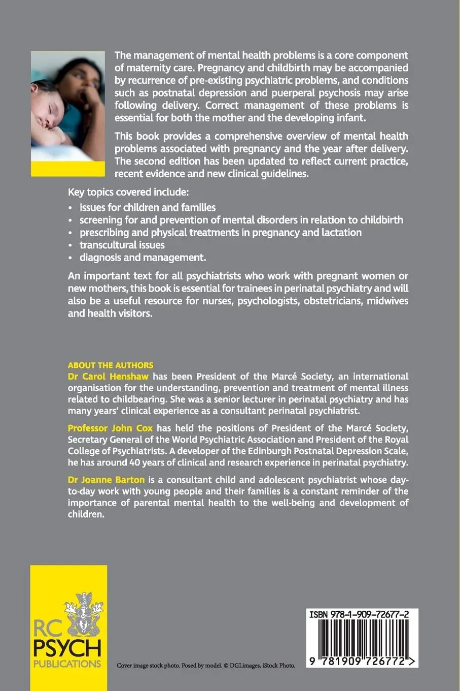 Rückseite: 9781909726772 | Modern Management of Perinatal Psychiatric Disorders | Carol Henshaw