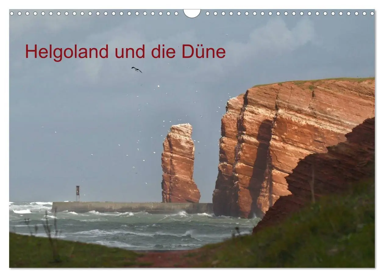 Cover: 9783516186772 | Helgoland und die Düne (Wandkalender 2026 DIN A3 quer), CALVENDO...