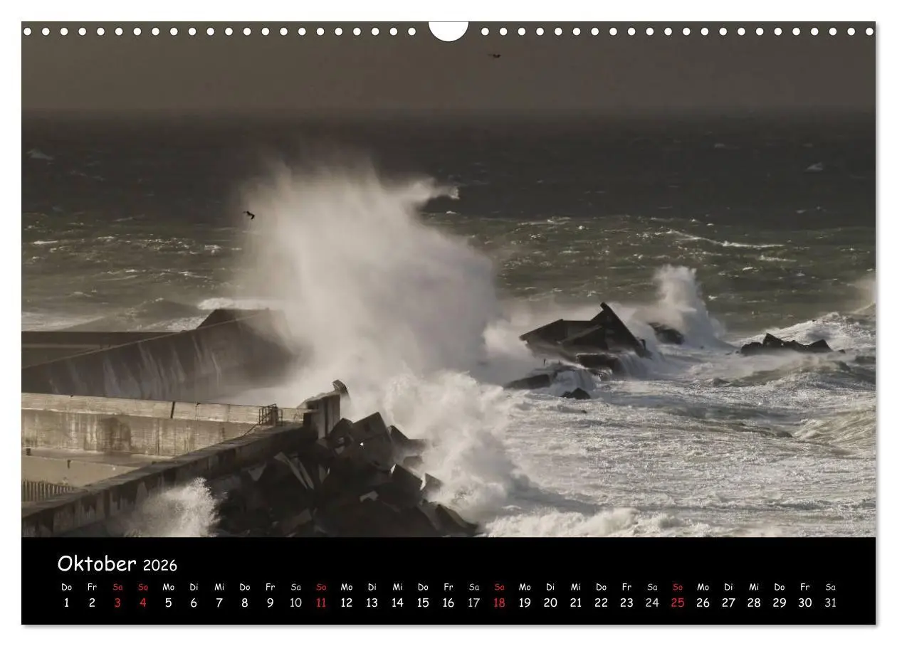 Bild: 9783516186772 | Helgoland und die Düne (Wandkalender 2026 DIN A3 quer), CALVENDO...