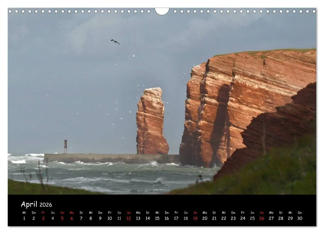 Bild: 9783516186772 | Helgoland und die Düne (Wandkalender 2026 DIN A3 quer), CALVENDO...