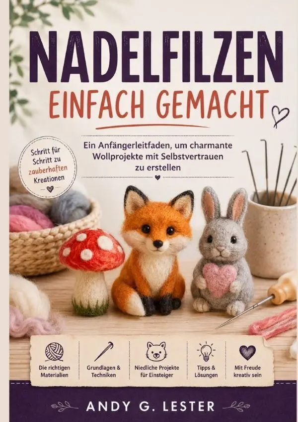 Cover: 9783565526772 | nadelfilzen einfach gemacht | Andy G. Lester | Taschenbuch | Deutsch