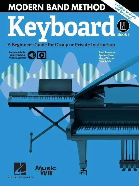 Cover: 888680986872 | Modern Band Method - Keyboard, Book 1 (Book/Online Media) | Buch