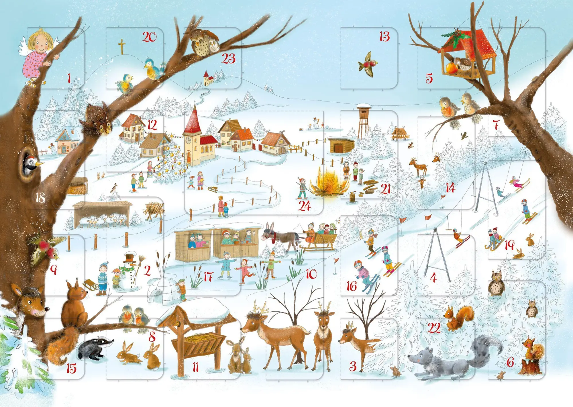 Cover: 4036526786872 | Vom Staunen und Danken | Familien-Adventskalender | Gisela Dürr