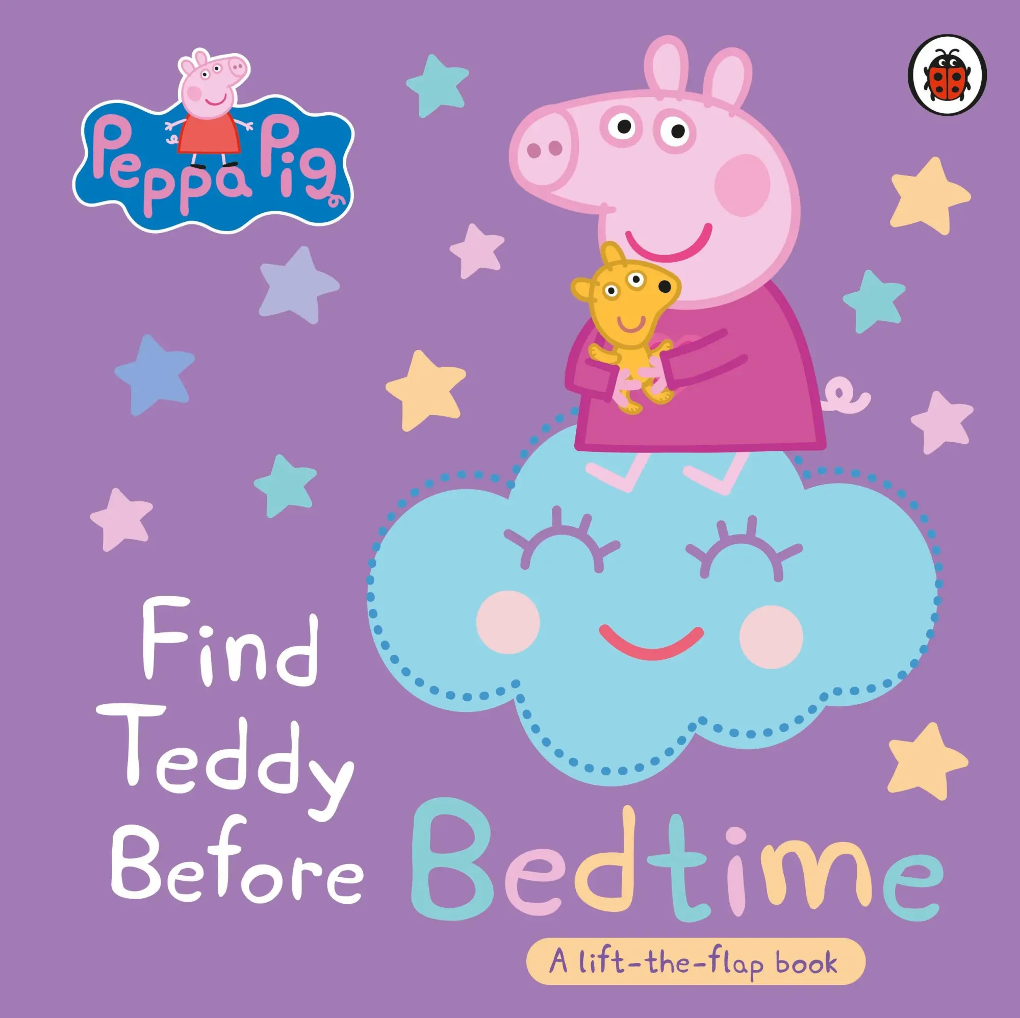 Cover: 9780241606872 | Peppa Pig: Find Teddy Before Bedtime | A lift-the-flap book | Pig