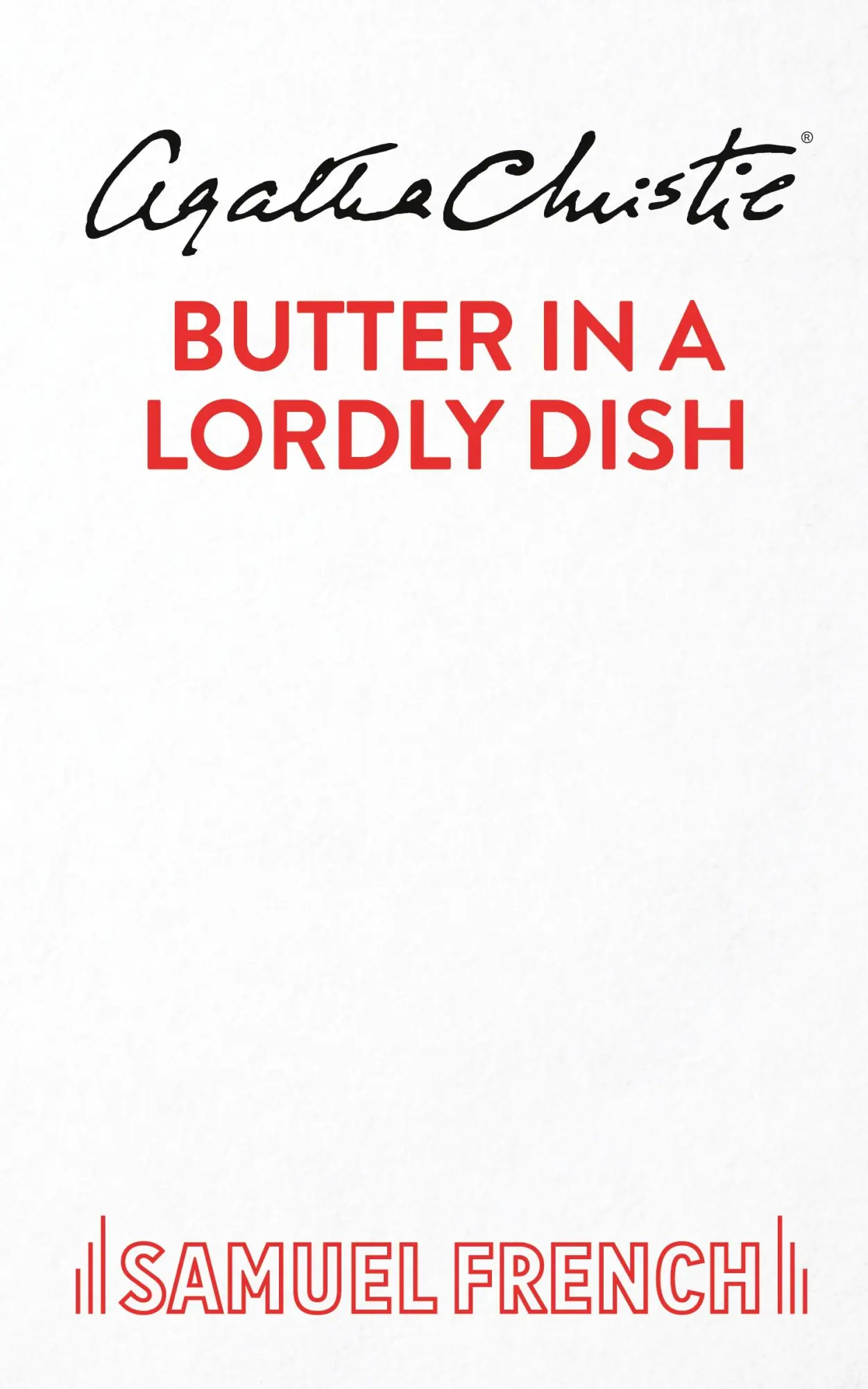 Cover: 9780573116872 | Butter in a Lordly Dish | Agatha Christie | Taschenbuch | Englisch
