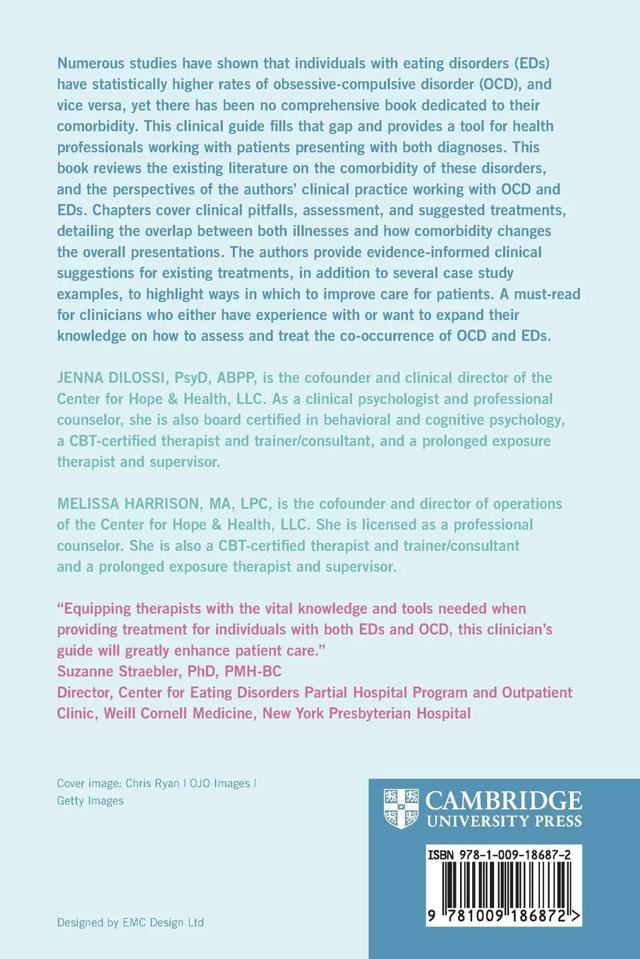 Rückseite: 9781009186872 | Comorbid Eating Disorders and Obsessive-Compulsive Disorder | Buch