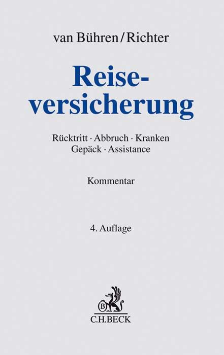 Cover: 9783406736872 | Reiseversicherung | Hubert W. van Bühren (u. a.) | Buch | XVII | 2020