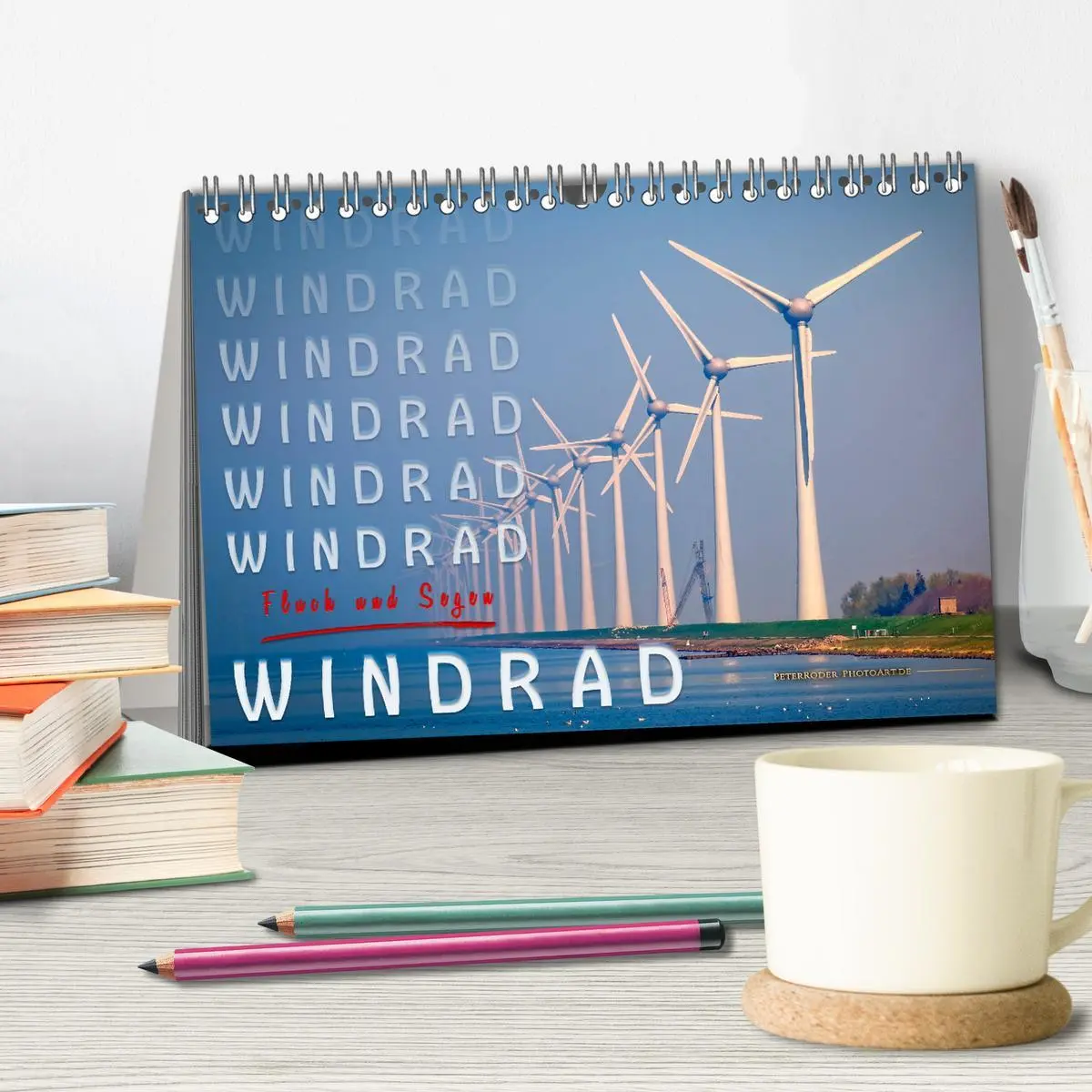 Bild: 9783457846872 | Windrad - Fluch und Segen (Tischkalender 2026 DIN A5 quer),...