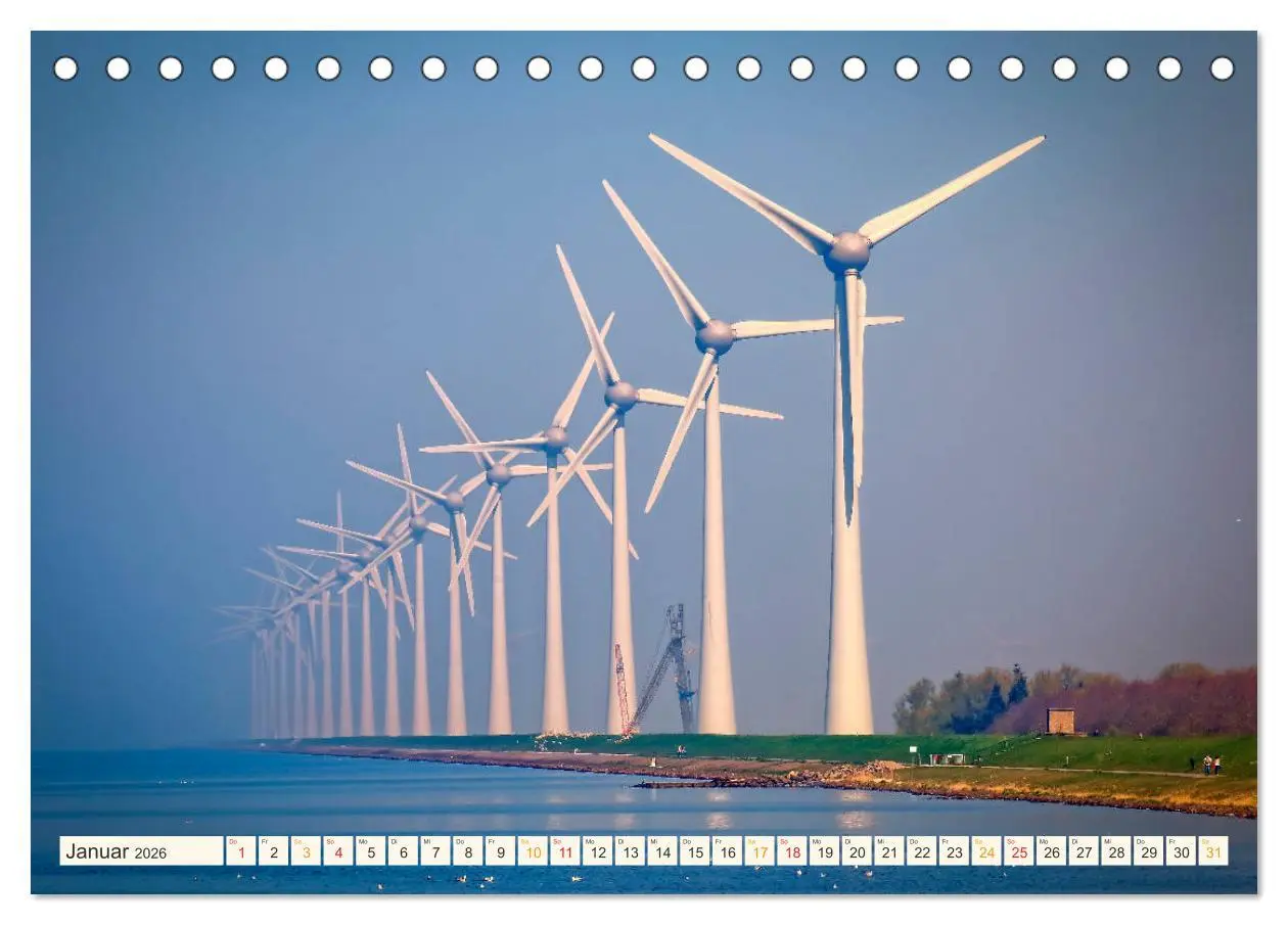 Bild: 9783457846872 | Windrad - Fluch und Segen (Tischkalender 2026 DIN A5 quer),...