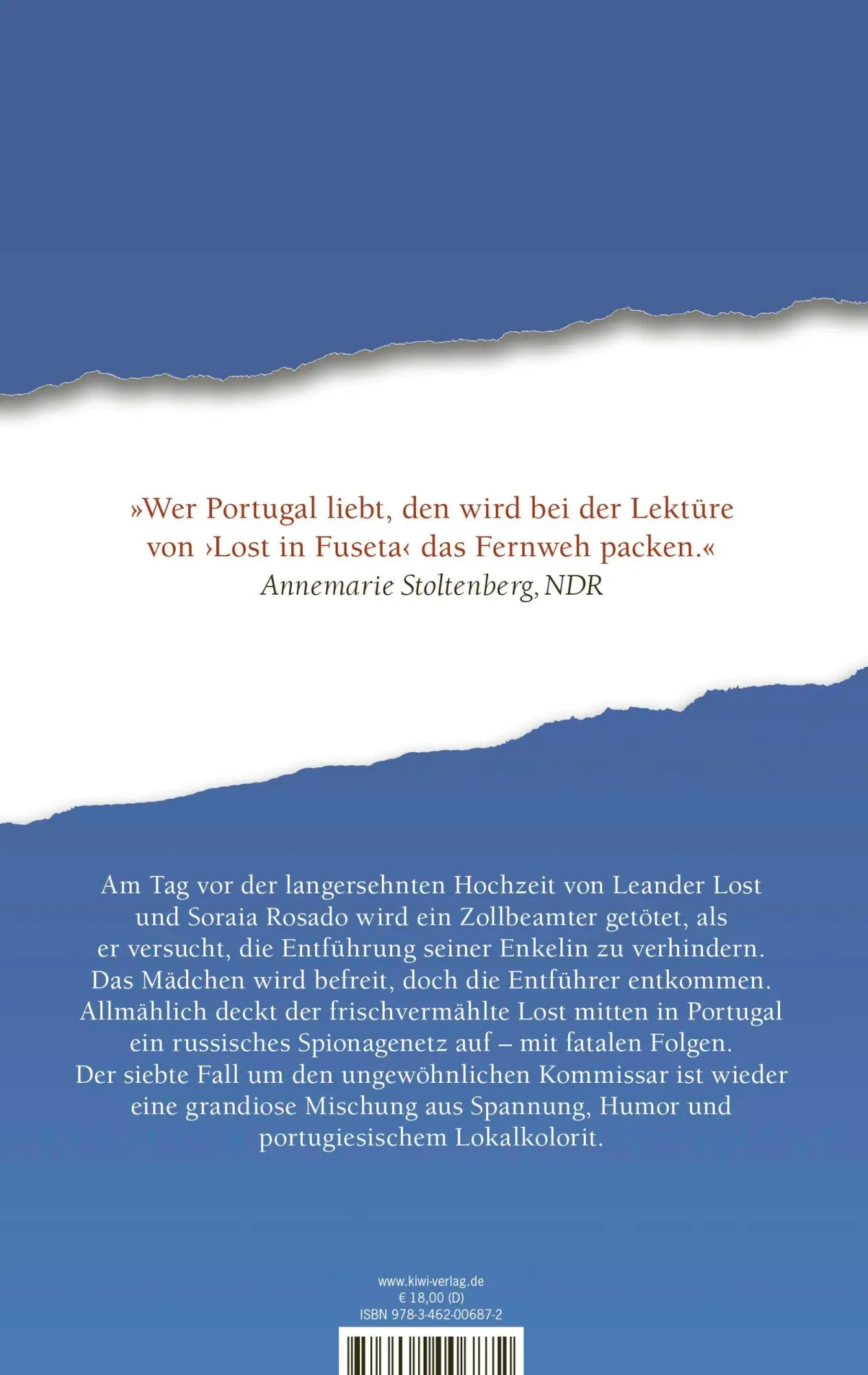 Rückseite: 9783462006872 | Lautlose Feinde | Lost in Fuseta. Ein Portugal-Krimi | Gil Ribeiro