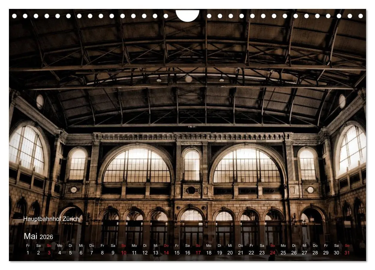 Bild: 9783516176872 | Gutes altes Zürich (Wandkalender 2026 DIN A4 quer), CALVENDO...