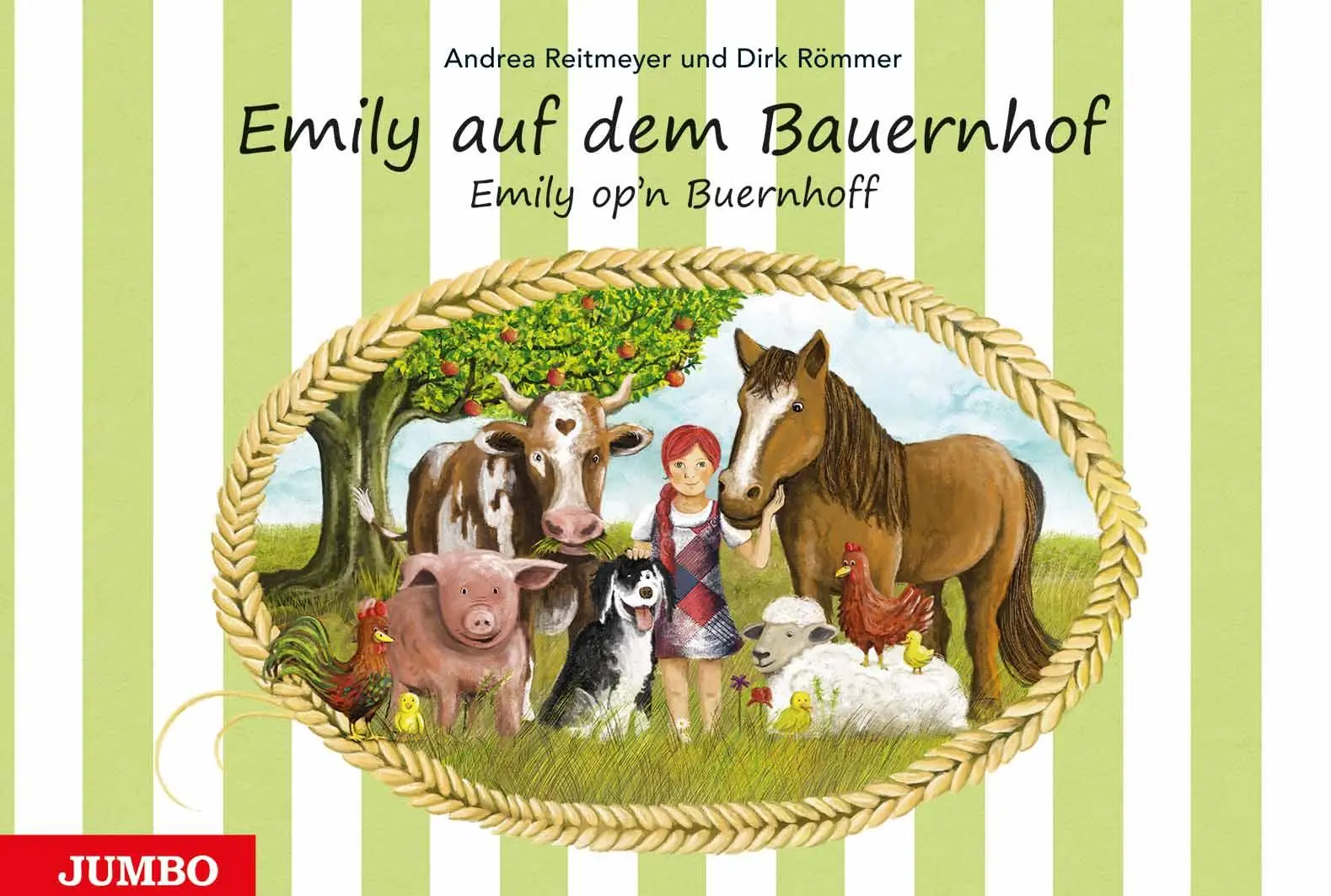 Cover: 9783833736872 | Emily auf dem Bauernhof | Emily op'n Buernhoff | Andrea Reitmeyer