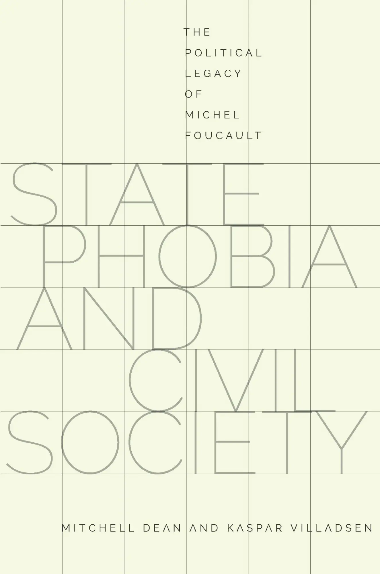 Cover: 9780804796972 | State Phobia and Civil Society | Mitchell Dean (u. a.) | Taschenbuch