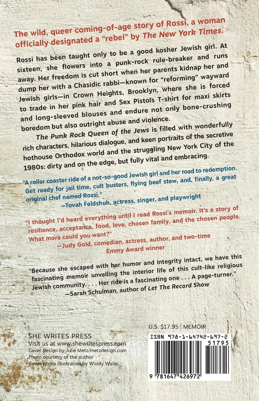 Rückseite: 9781647426972 | The Punk-Rock Queen of the Jews | A Memoir | Rossi | Taschenbuch