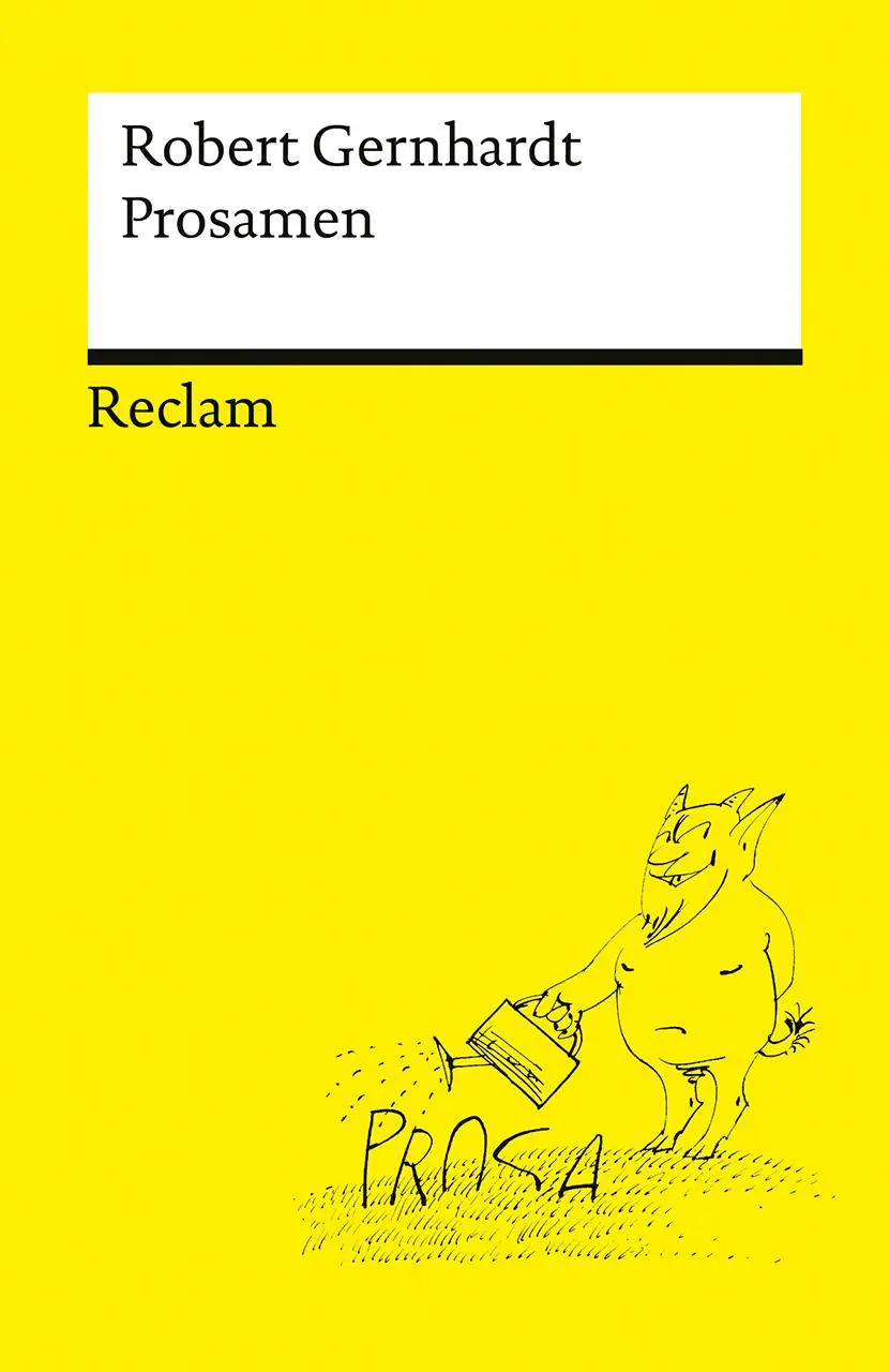 Cover: 9783150146972 | Prosamen | Satirische Poesie für die kleinen Momente zwischendurch
