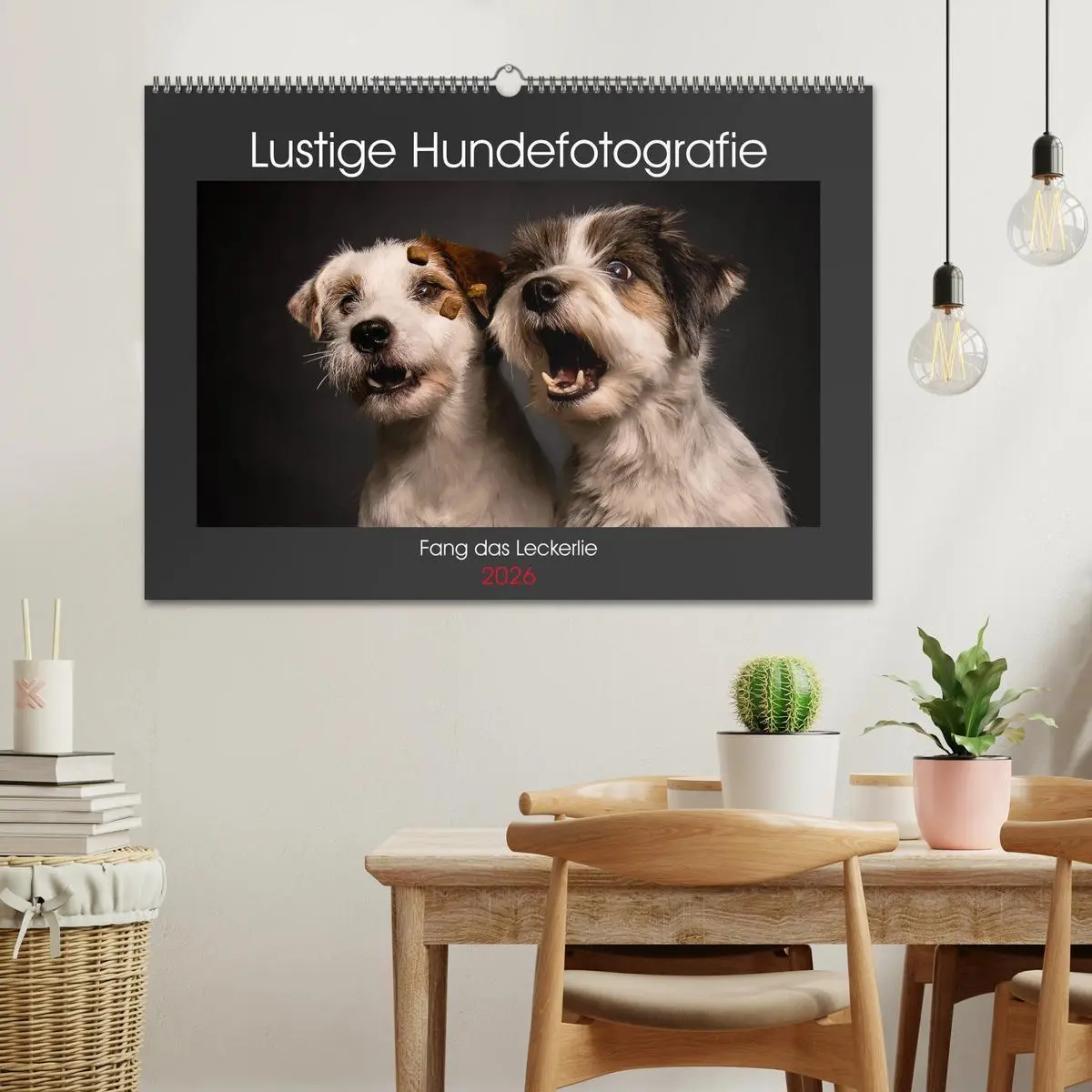 Bild: 9783457836972 | Fang das Leckerlie (Wandkalender 2026 DIN A2 quer), CALVENDO...