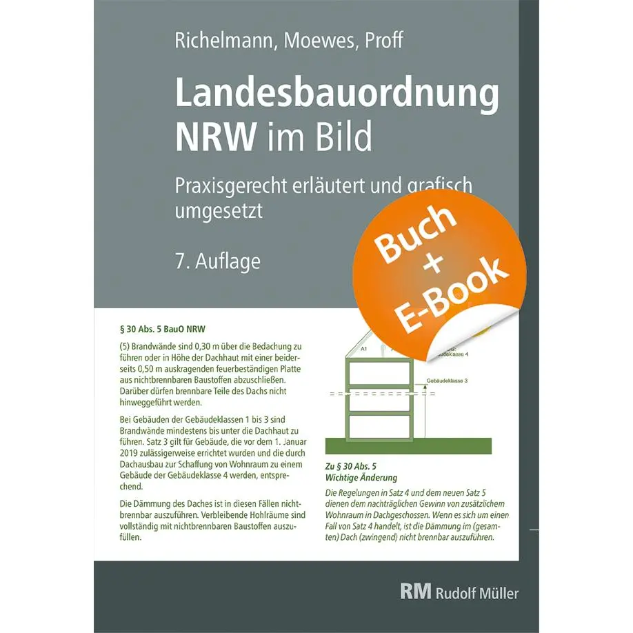 Cover: 9783481046972 | Landesbauordnung NRW im Bild - mit E-Book (PDF) | Richelmann (u. a.)