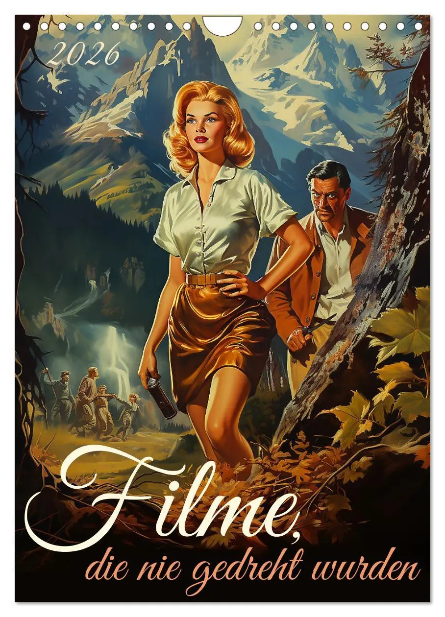 Cover: 9783516306972 | Filme, die nie gedreht wurden (Wandkalender 2026 DIN A4 hoch),...