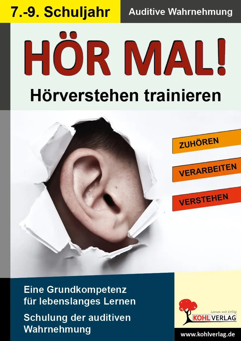 Cover: 9783866326972 | Hör mal! - Hörverstehen trainieren 7. - 9. Schuljahr | Kohl-Verlag