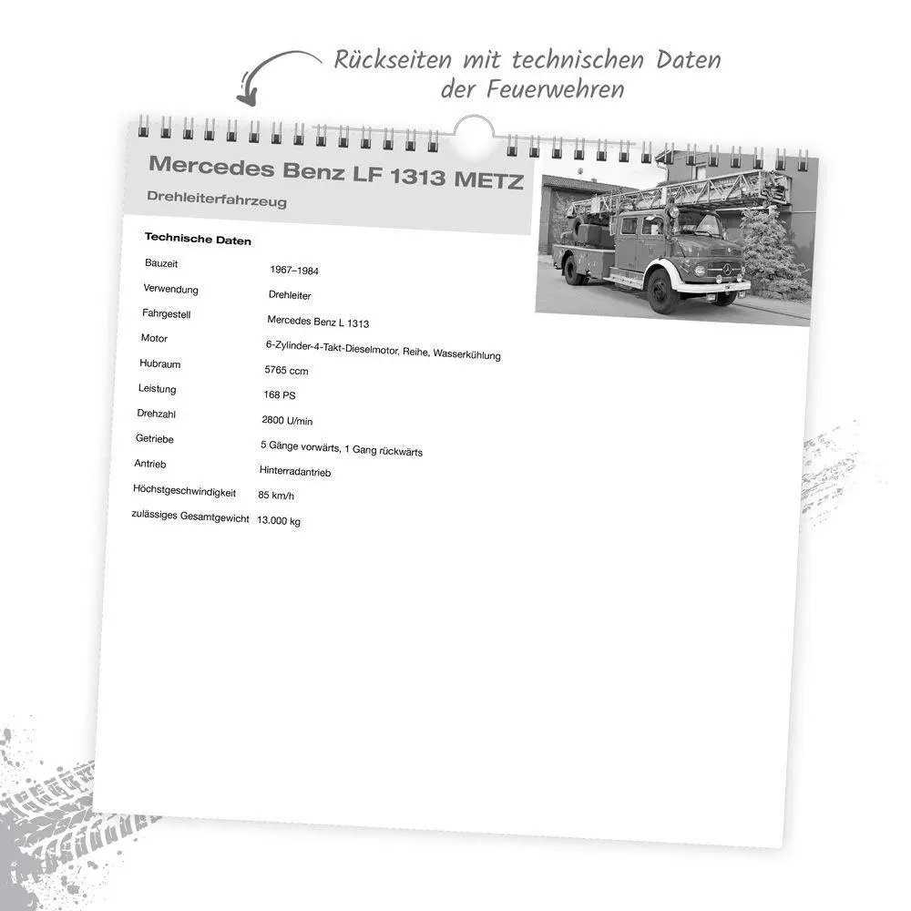 Bild: 9783988026972 | TRÖTSCH - Technikkalender Feuerwehren 2027 | KG | Kalender | 24 S.