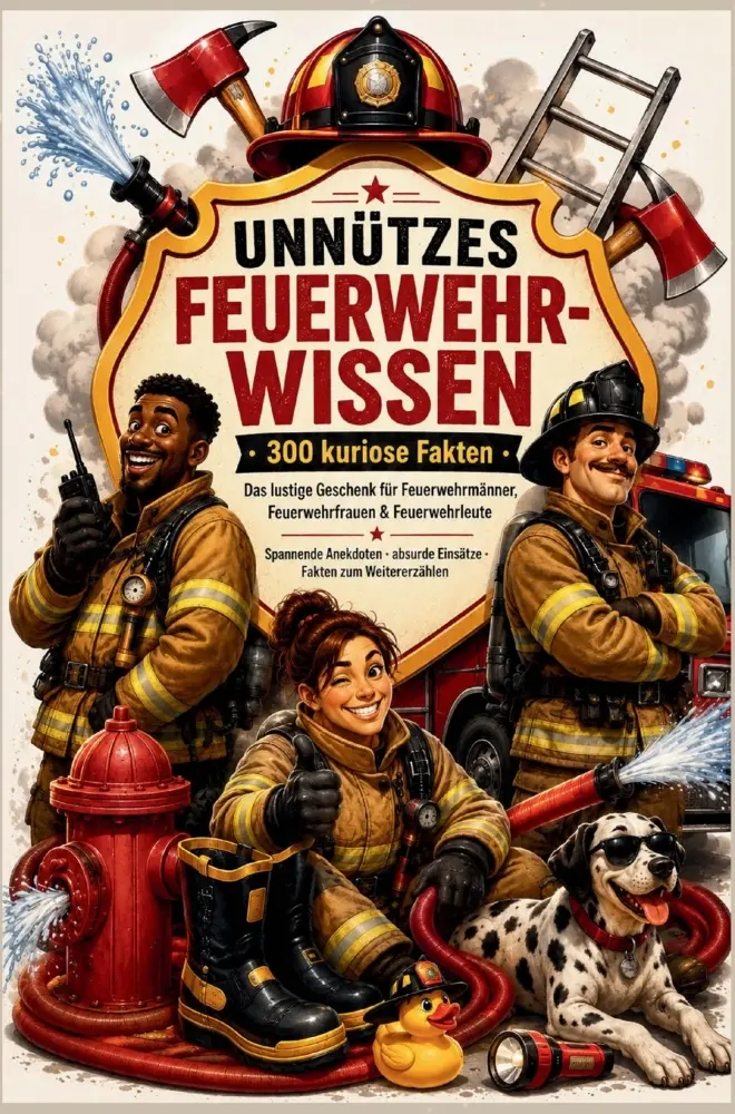 Cover: 9789403916972 | Unnützes Feuerwehr-Wissen: 300 kuriose Fakten | Anja Rauchmann | Buch