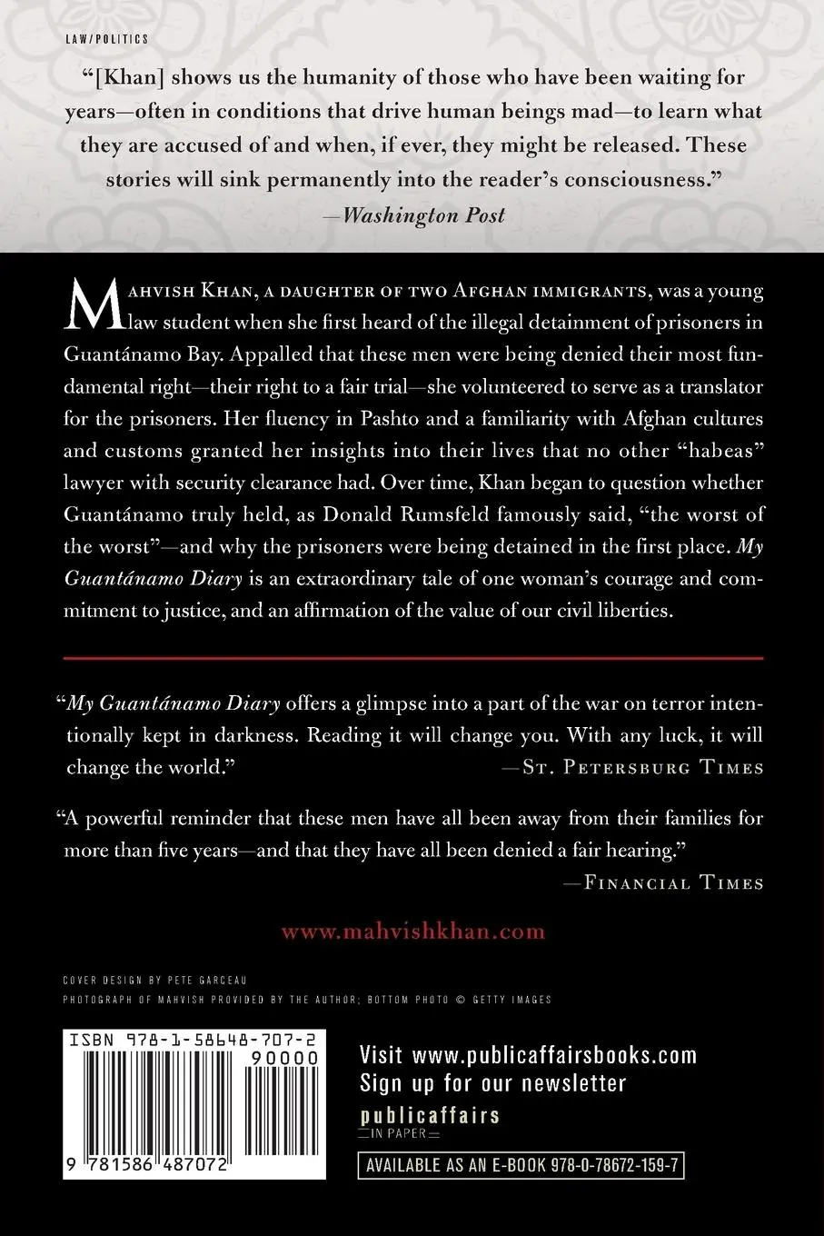 Rückseite: 9781586487072 | My Guantanamo Diary | The Detainees and the Stories They Told Me