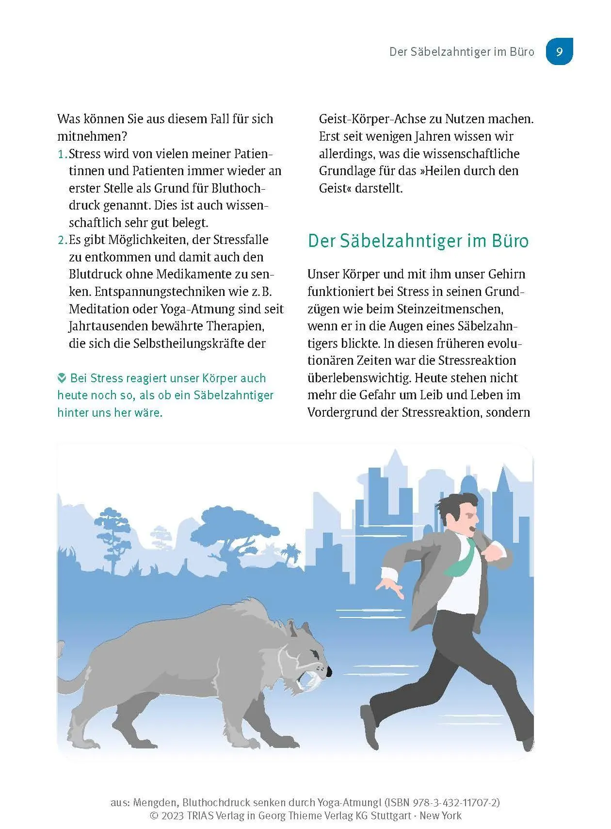 Bild: 9783432117072 | Bluthochdruck senken durch Yoga-Atmung | Thomas Mengden | Taschenbuch