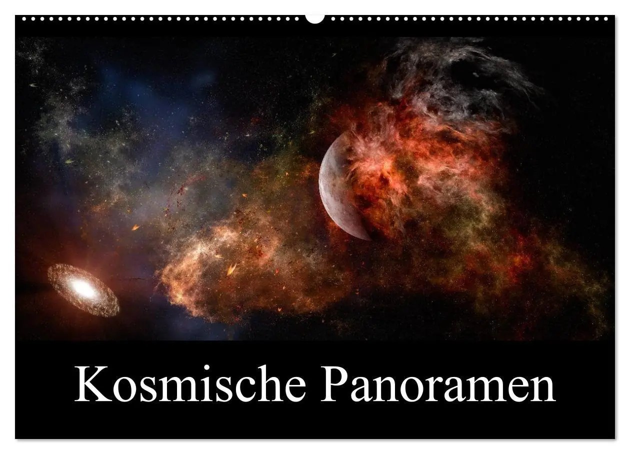 Cover: 9783457967072 | Kosmische Panoramen (Wandkalender 2026 DIN A2 quer), CALVENDO...