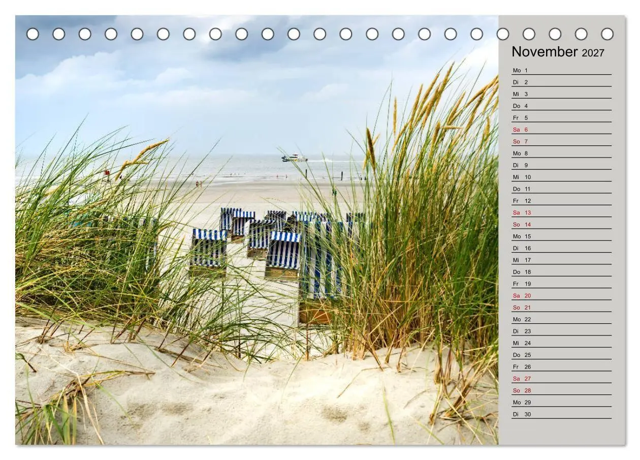 Bild: 9783569767072 | NORDERNEY Geburtstagskalender mit Planerfunktion (Tischkalender...