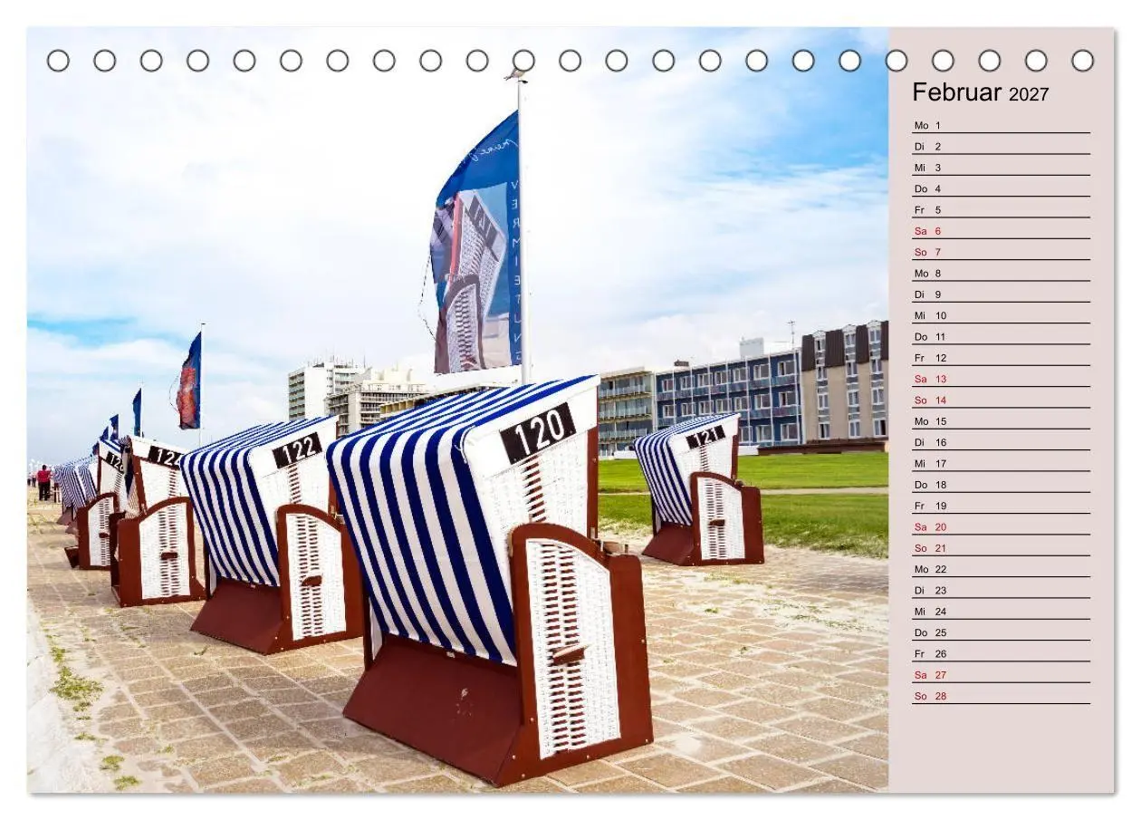 Bild: 9783569767072 | NORDERNEY Geburtstagskalender mit Planerfunktion (Tischkalender...