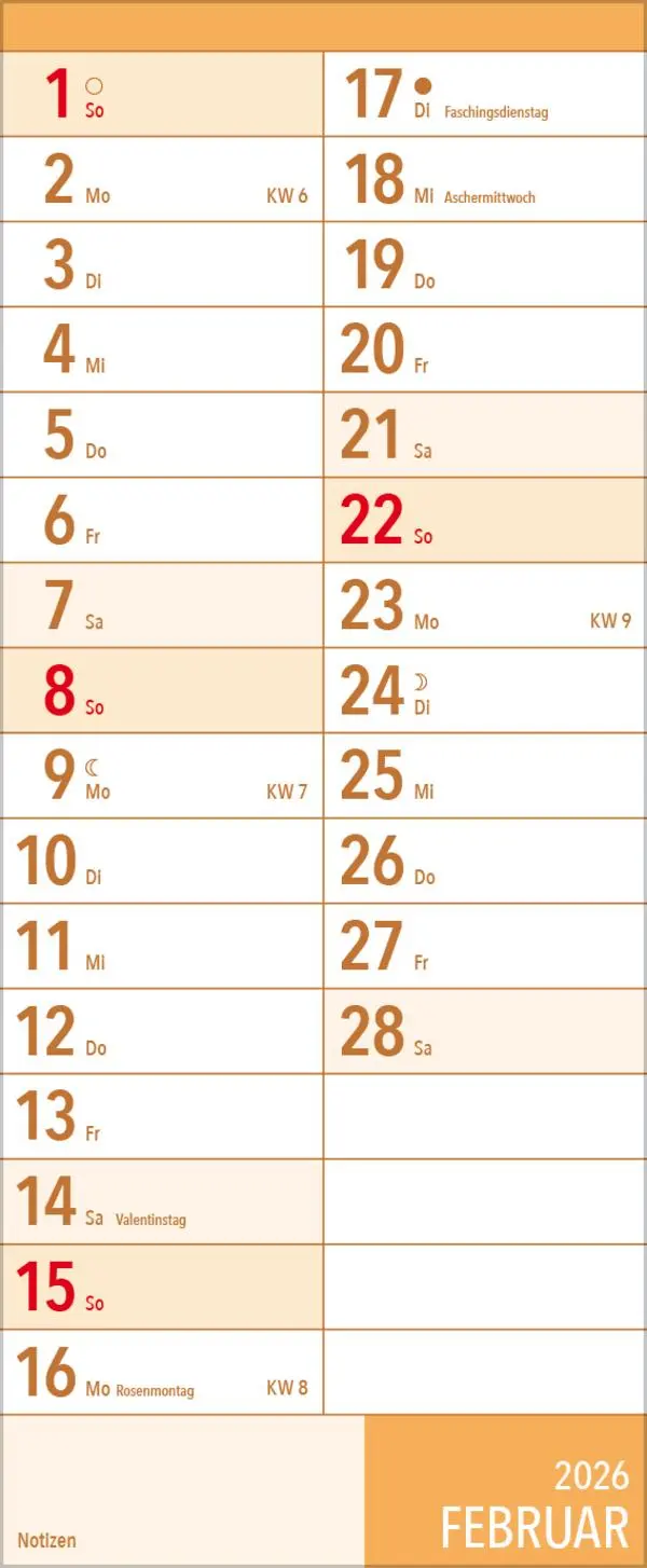 Bild: 9783731887072 | XL Planer Großdruck 2026 | Verlag Korsch | Kalender | 12 S. | Deutsch