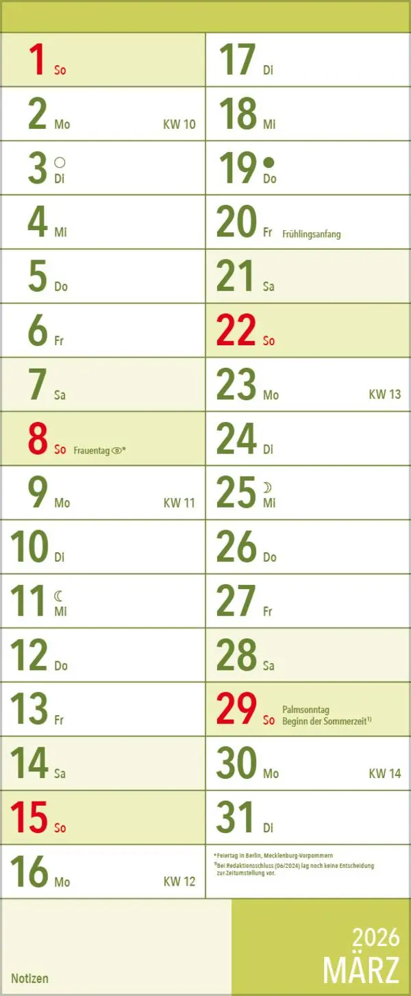 Bild: 9783731887072 | XL Planer Großdruck 2026 | Verlag Korsch | Kalender | 12 S. | Deutsch