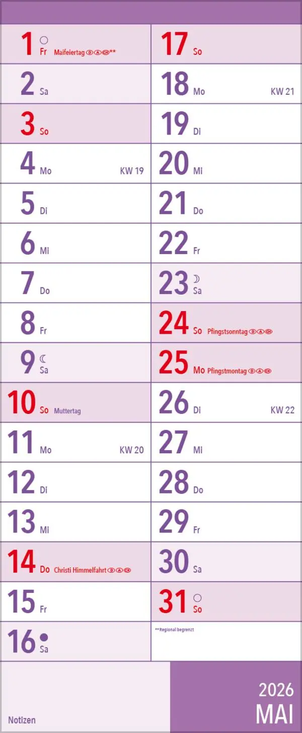 Bild: 9783731887072 | XL Planer Großdruck 2026 | Verlag Korsch | Kalender | 12 S. | Deutsch