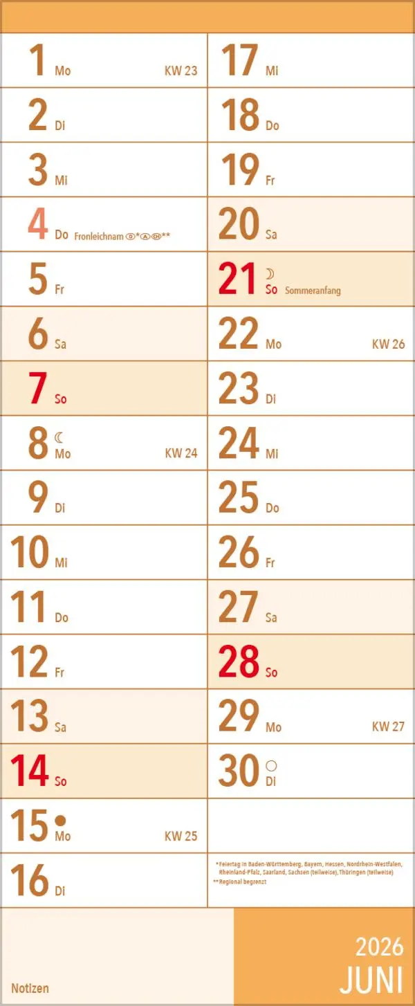 Bild: 9783731887072 | XL Planer Großdruck 2026 | Verlag Korsch | Kalender | 12 S. | Deutsch