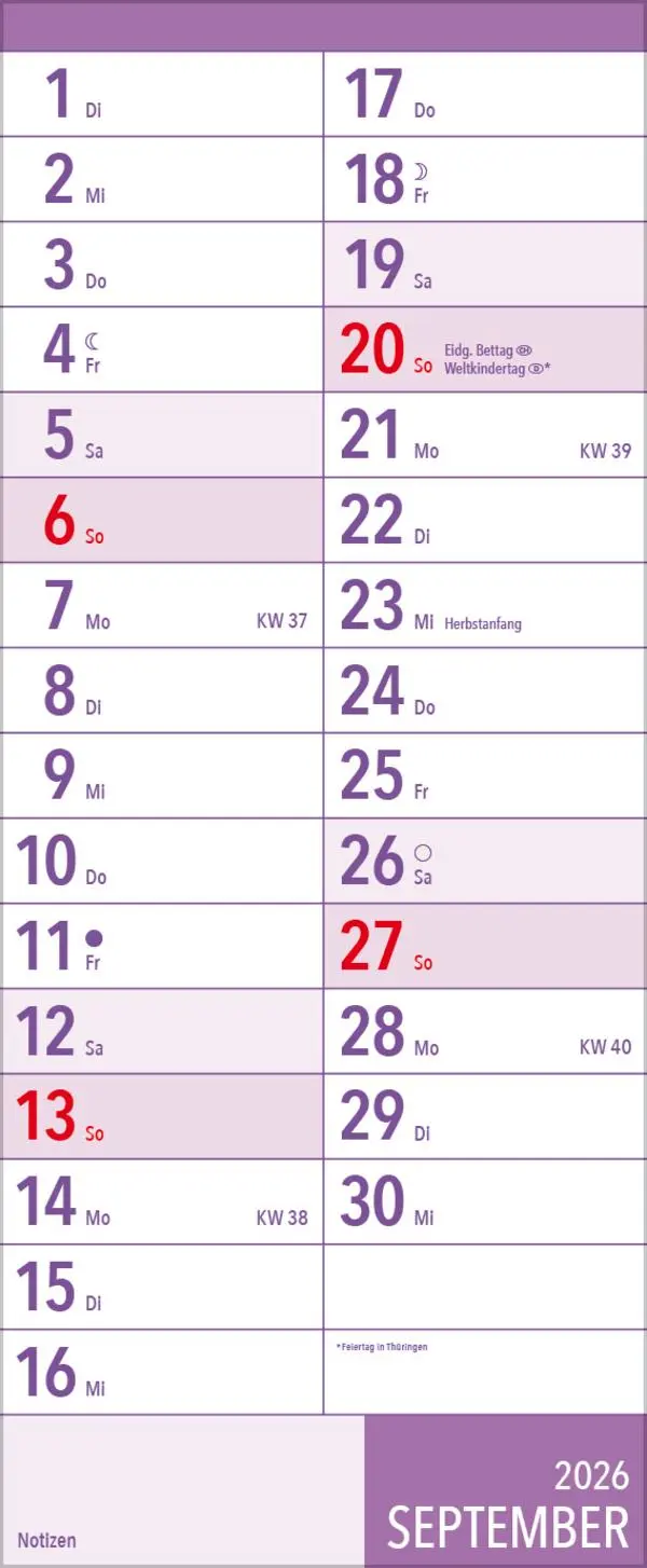 Bild: 9783731887072 | XL Planer Großdruck 2026 | Verlag Korsch | Kalender | 12 S. | Deutsch