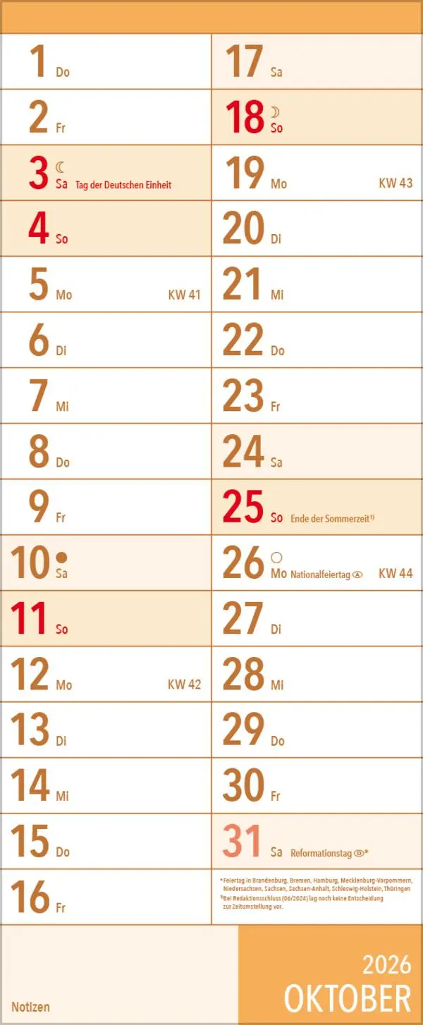 Bild: 9783731887072 | XL Planer Großdruck 2026 | Verlag Korsch | Kalender | 12 S. | Deutsch