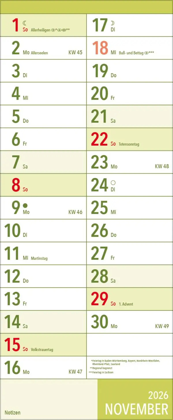 Bild: 9783731887072 | XL Planer Großdruck 2026 | Verlag Korsch | Kalender | 12 S. | Deutsch