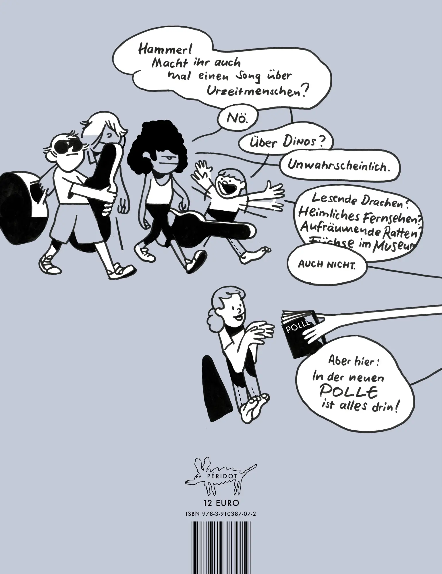 Rückseite: 9783910387072 | POLLE #11: Kindercomic-Magazin | Musik | Ferdinand Lutz (u. a.) | Buch