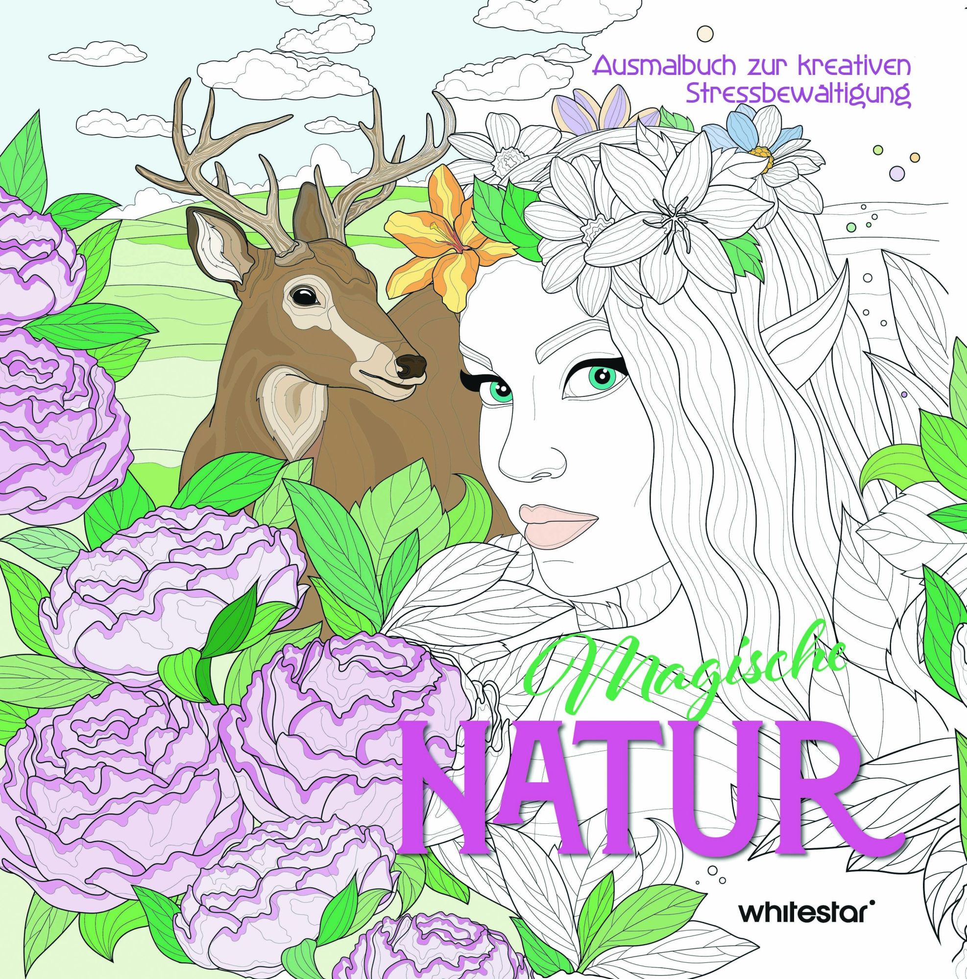 Cover: 9788863127072 | Magische Natur | Ausmalbuch zur kreativen Stressbewältigung | Star