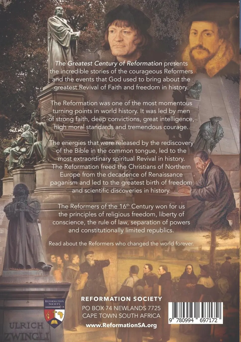 Rückseite: 9780994697172 | The Greatest Century of Reformation | Peter Hammond | Taschenbuch