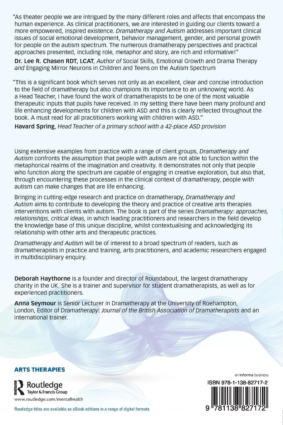 Rückseite: 9781138827172 | Dramatherapy and Autism | Deborah Haythorne (u. a.) | Taschenbuch