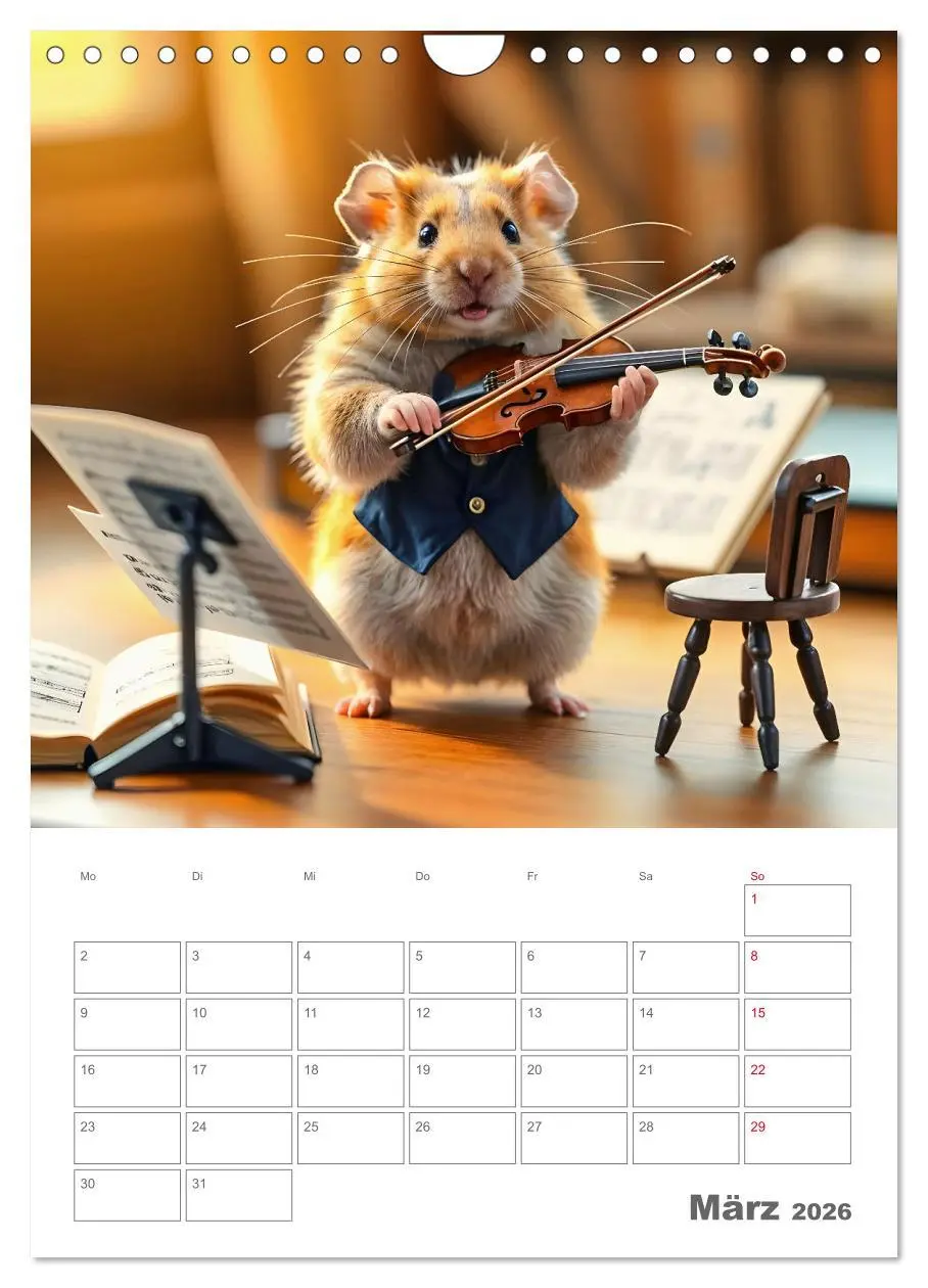 Bild: 9783457267172 | School Hamster - Eifrige KI Hamster präsentieren ihre Hamsterschule...