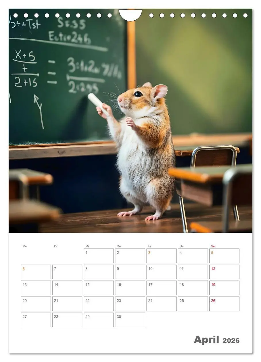 Bild: 9783457267172 | School Hamster - Eifrige KI Hamster präsentieren ihre Hamsterschule...