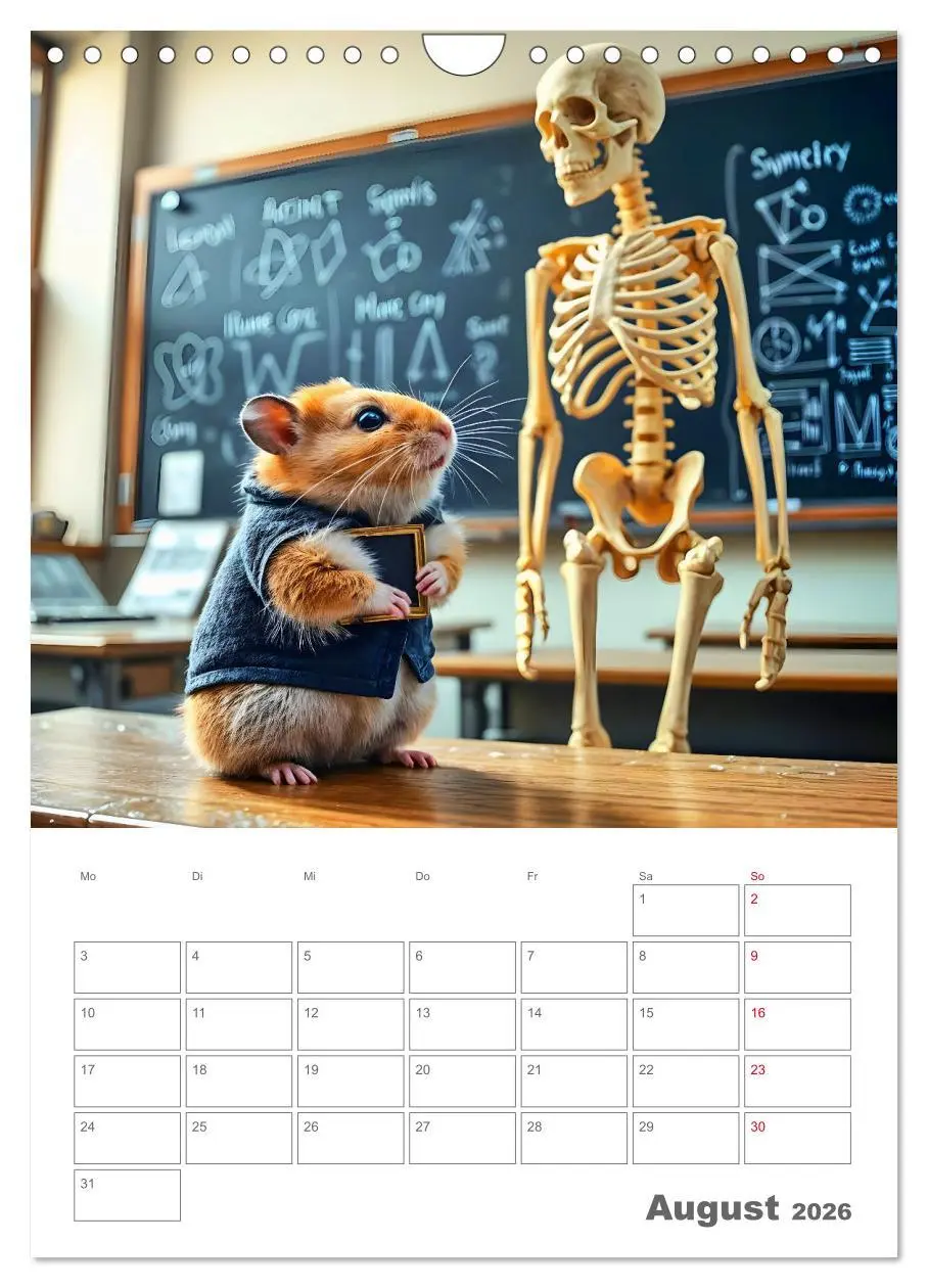 Bild: 9783457267172 | School Hamster - Eifrige KI Hamster präsentieren ihre Hamsterschule...