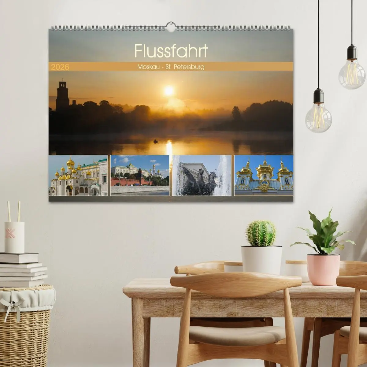 Bild: 9783516117172 | Flussfahrt Moskau - St. Petersburg (Wandkalender 2026 DIN A2 quer),...