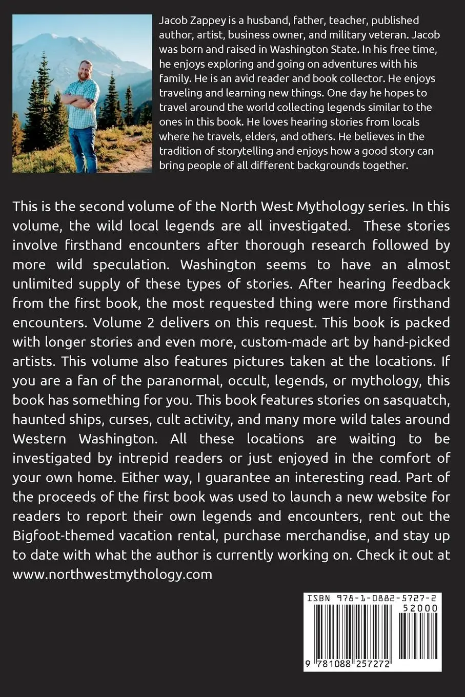 Rückseite: 9781088257272 | North West Mythology Volume 2 | Jacob Zappey | Taschenbuch | Englisch